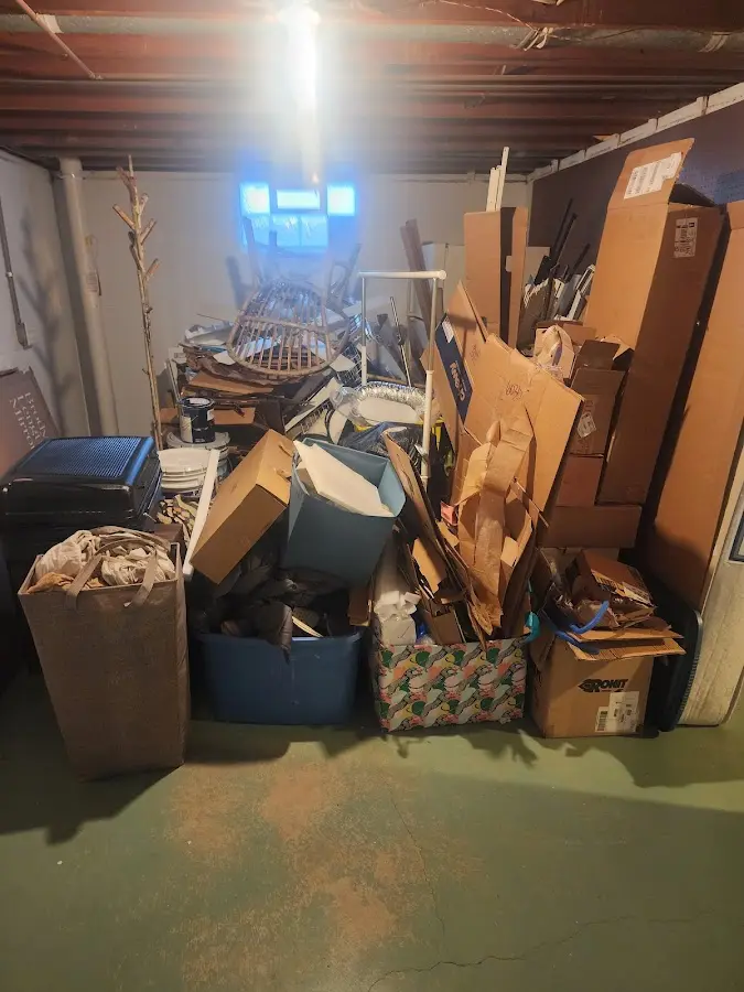 Roll-off dumpster container at job site for 20 Yard Dumpster Rental in Sierra Vista Southeast